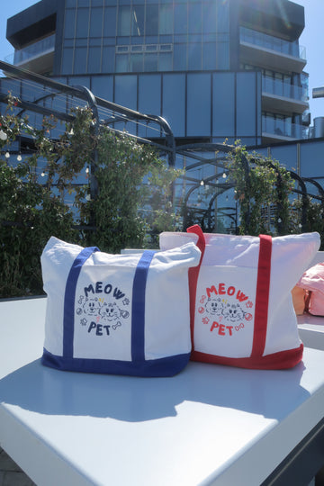 MeowPet Canvas Tote